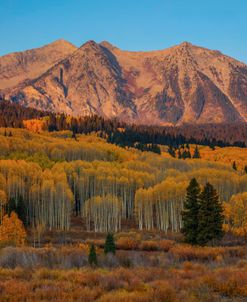 Autumn Sunrise Over East Beckwith Mountain 1