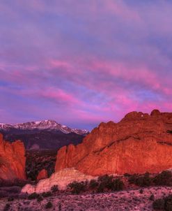 Dawn At Garden Of The Gods