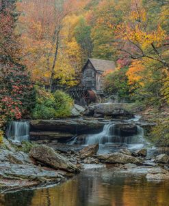 Glade Creek Mill In Autumn