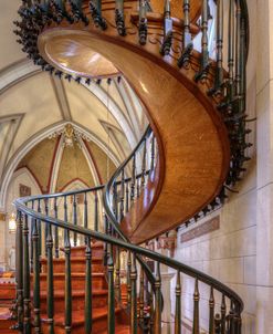 Miracle Spiral Staircase At Loretto Chapel