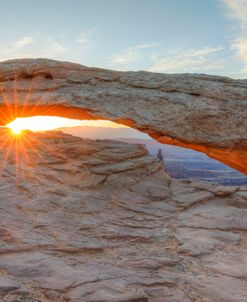 Starshine Through Mesa Arch