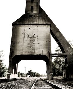 Coal Shoot Over Tracks