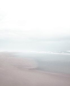 Misty Beach with Guard Stand