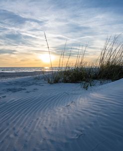 Sand-Dune At Sunset