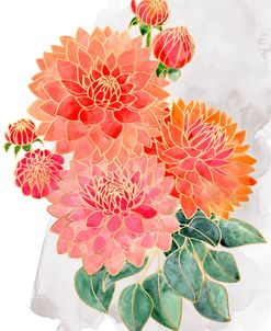 Pacey Bouquet In Coral I