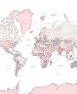 Betsy Detailed World Map