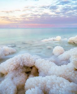 Dead Sea Salt Crystals Sunrise