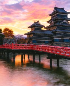 Matsumoto Castle Sunset