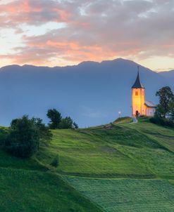 Jamnik Church Sunrise
