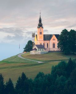 Slovenian Hilltop Church