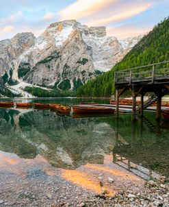 Lago Di Braies Sunrise
