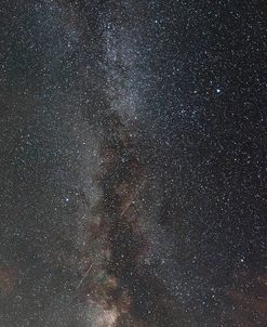 Milky Way During Perseids Meteor Shower