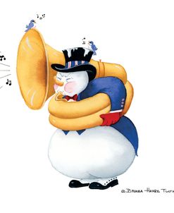 Musical Snowmen Tuba