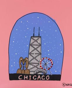 Chicago Snow Globe