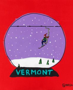 Vermont Snow Globe