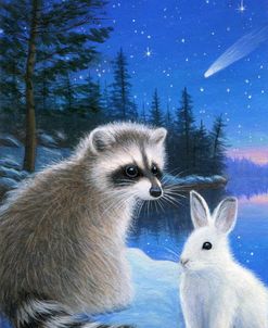 Winter Night Friends