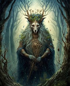 The White Haired Queen Of The Woods