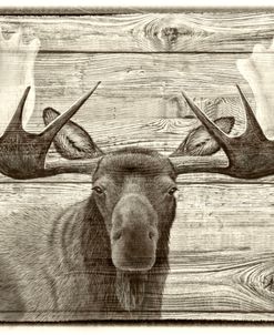 Woodgrain Antiques Moose