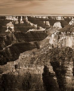 Sepia Grand Canyon 1