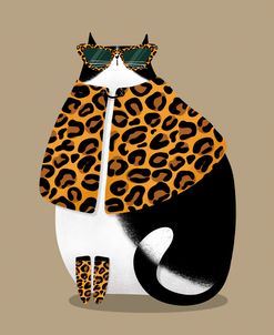 Tux Cat Animal Print