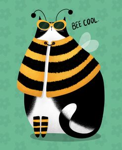 Tux Cat Bee Cool