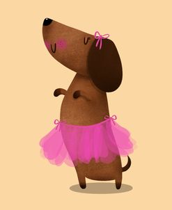 Dachshund Ballerina
