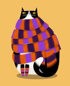 Tux Cat Scarf Winter