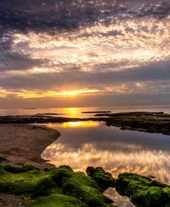 Palmachim Beach, Israel, At Sunset