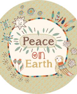 Free Spirit Round Peace On Earth