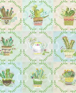 Green Cactus Tiles