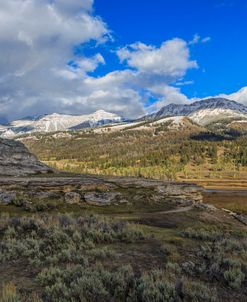 Soda Butte In Yellowstone