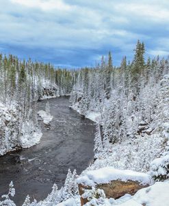 Yellowstone Winter In Fall