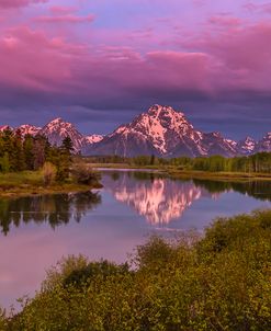 Magenta Sunrise  Oxbow Bend