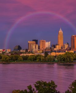 Rainbow over Cleveland