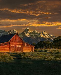 Moulton Barn Sunrise