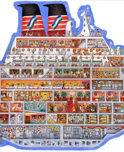 Cruise Liner Shaped