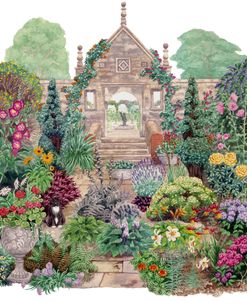 Garden With Arch