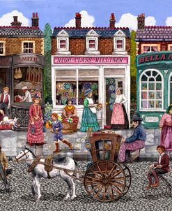 Victorian Street Scene Dawn Til Dusk