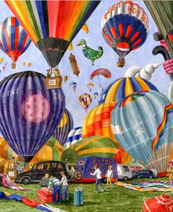 Ballooning In Bristol With D. Jones Van