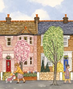 Woodcote Road in Spring