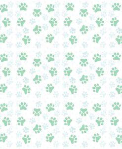 Fun Kitties Pawprints Pattern