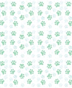 Fun Kitties Pawprints Pattern