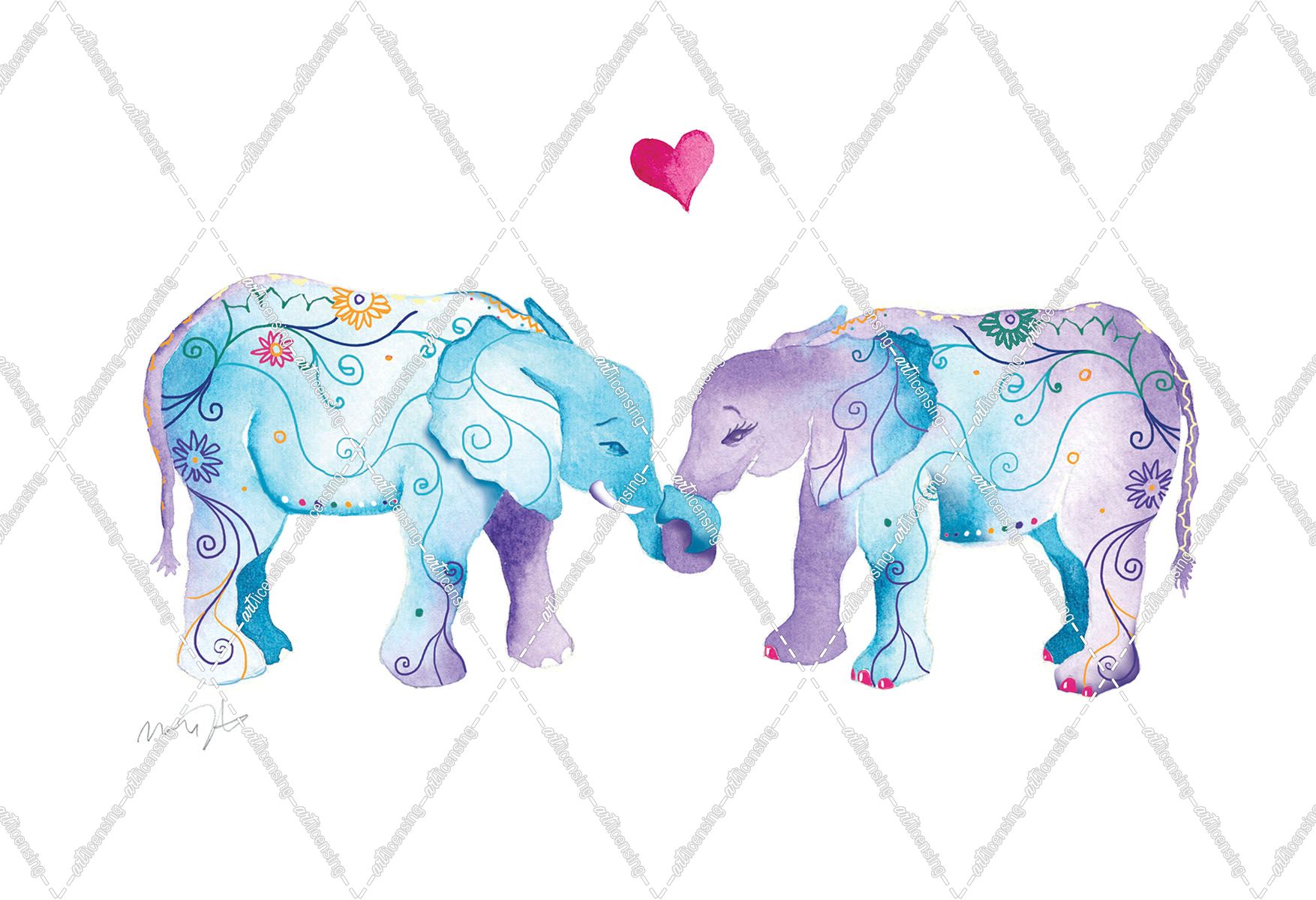 Elephants in Love