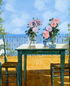 Le Rose E Il Balcone