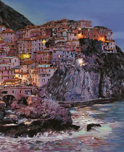 Manarola at dusk