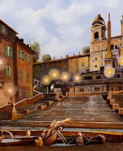 1115-Piazza Di Spagna Al Mattino