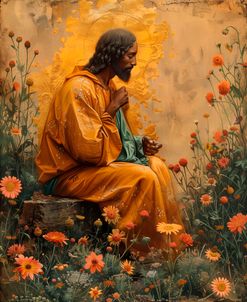 Jesus Christ in the Garden of Divine Contemplation