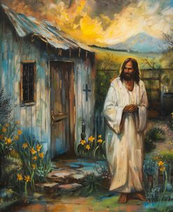 Jesus Christ in the Garden of Divine Light