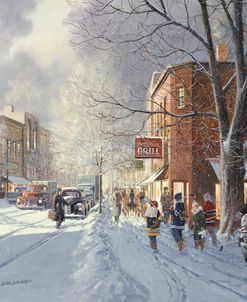 Hockey Street Scene