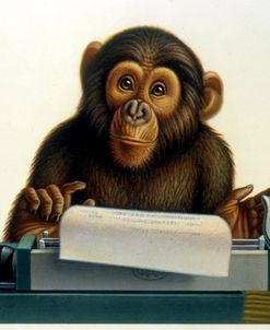 007 Typing Chimp